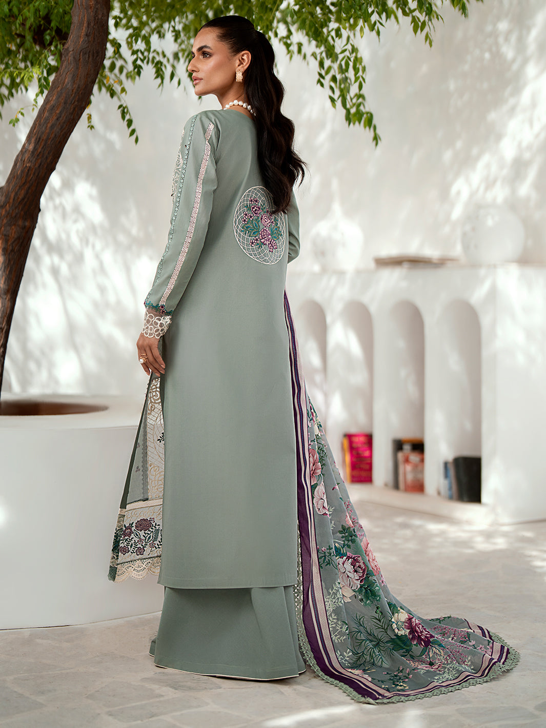 Bin Ilyas | Riwaayst Spring Summer 24 | 307-A by Bin Ilyas - Designer Dress - Type: Ladies Clothes - Available at Libayah - 100% Original