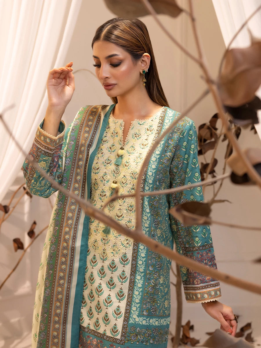 Salitex | Khaddar 24 |  K-03 by Salitex - Designer Dress - Type: Ladies Clothes - Available at Libayah - 100% Original