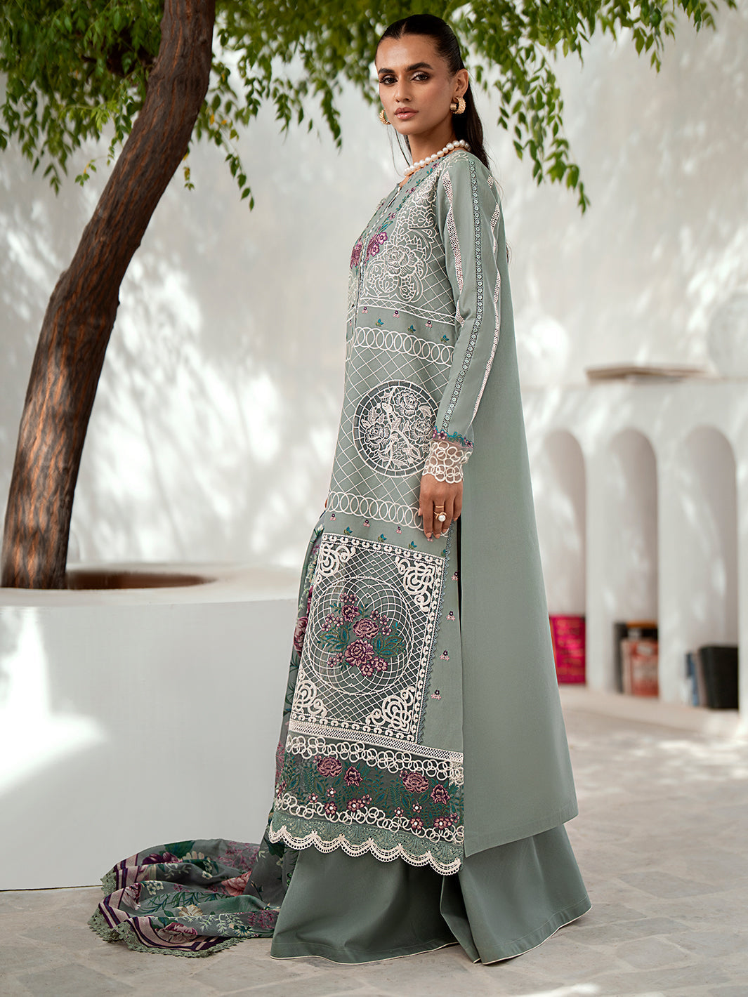 Bin Ilyas | Diara Winter 24 | 307-A by Bin Ilyas - Designer Dress - Type: Ladies Clothes - Available at Libayah - 100% Original