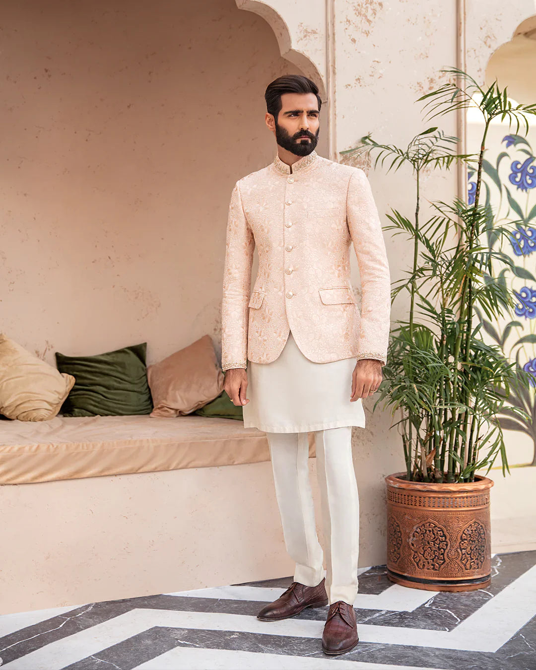 Pakistani Menswear | FSQ-Demir by Libayah Ltd. - Designer Dress - Type: Menswear - Available at Libayah - 100% Original