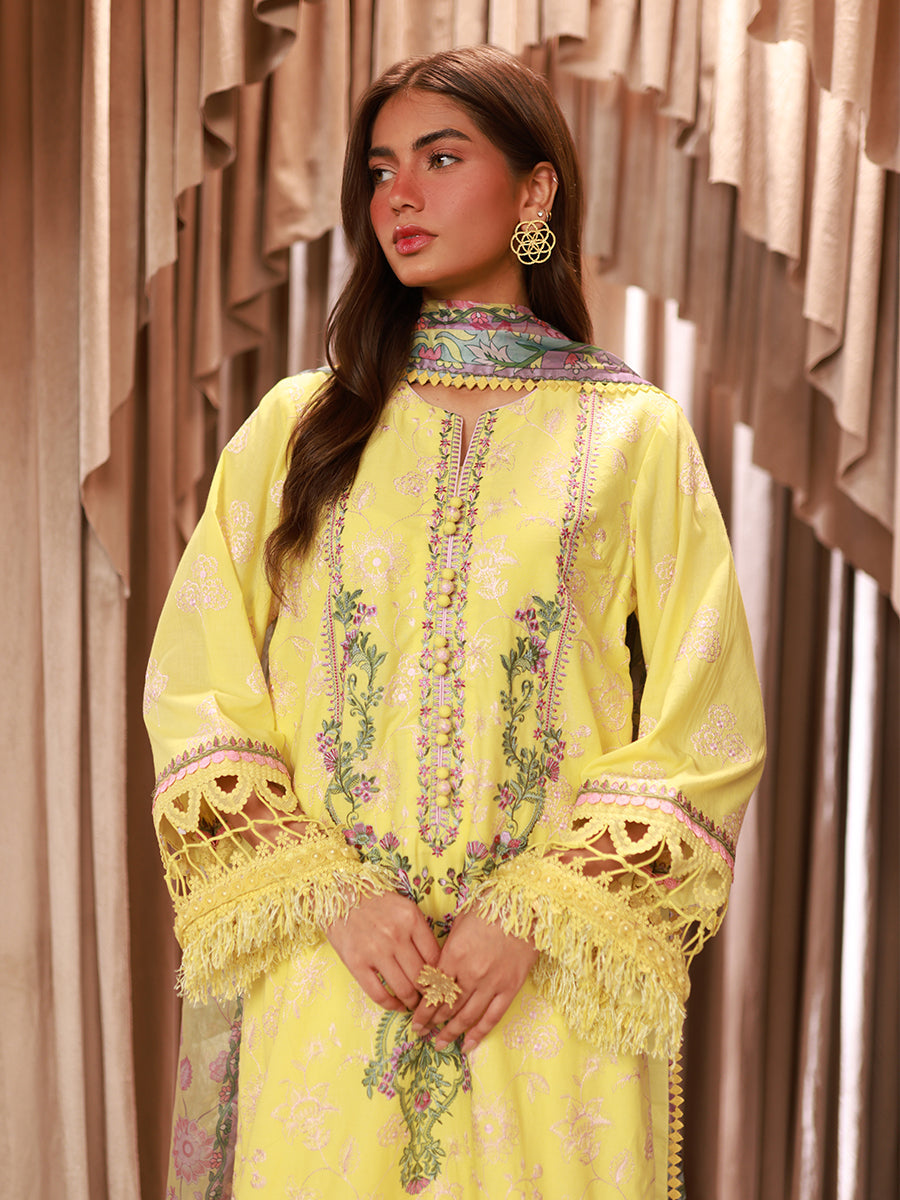 Salitex | Varya Luxury Lawn | D12 by Salitex - Designer Dress - Type: Luxury - Available at Libayah - 100% Original