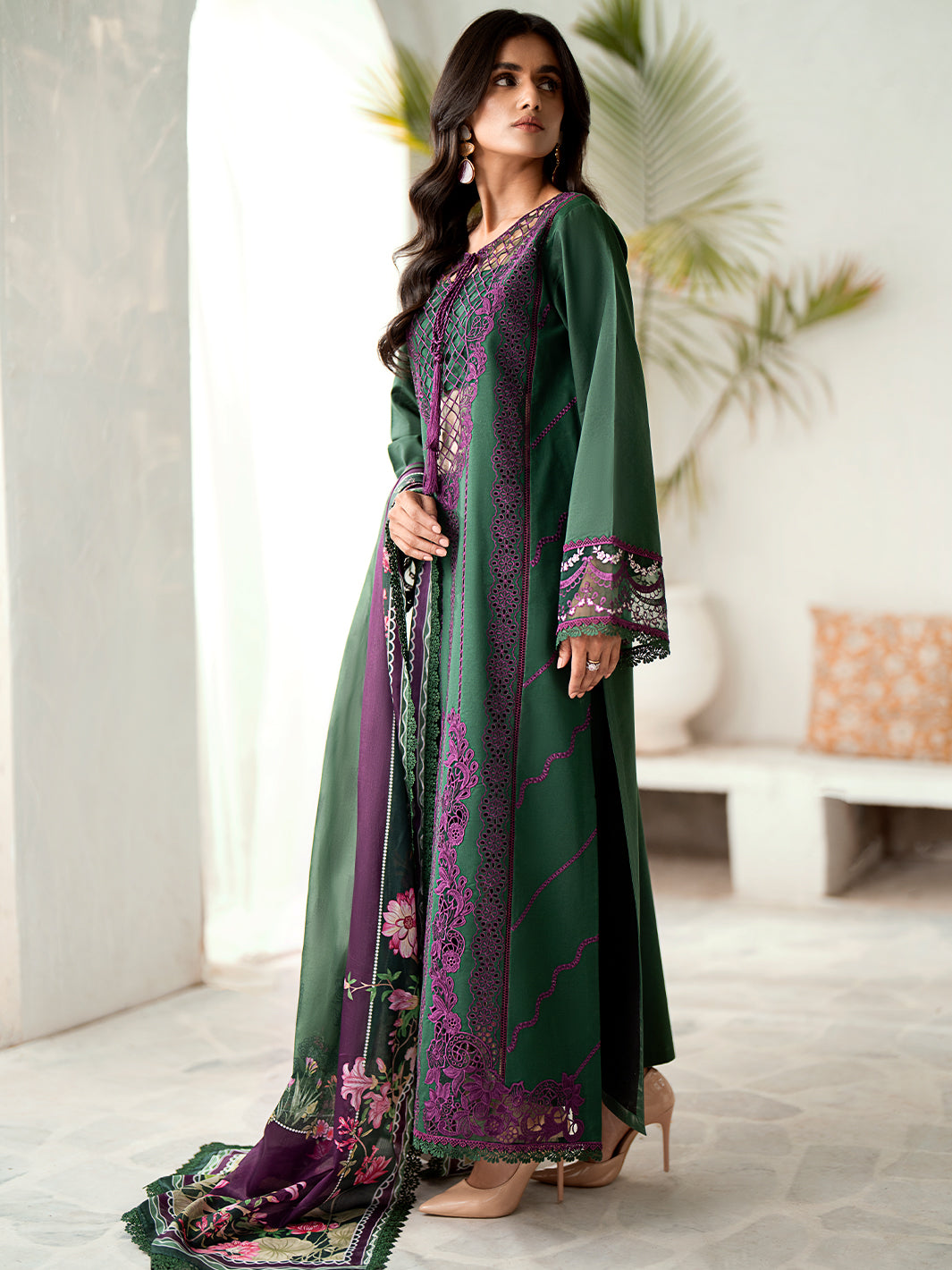 Bin Ilyas | Diara Winter 24 | 308-B by Bin Ilyas - Designer Dress - Type: Ladies Clothes - Available at Libayah - 100% Original