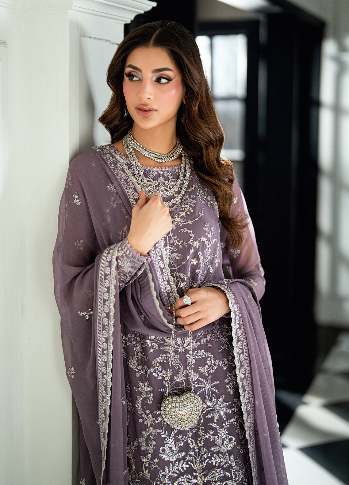 Sahane | Maison D'or Collection | CT 27001 Periwinkle - Designer Dress - Type : Ladies Clothes - Available at Libayah - 100% Original