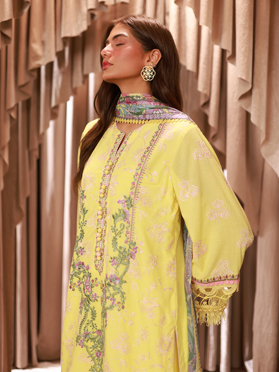 Salitex | Varya Luxury Lawn | D12 by Salitex - Designer Dress - Type: Luxury - Available at Libayah - 100% Original