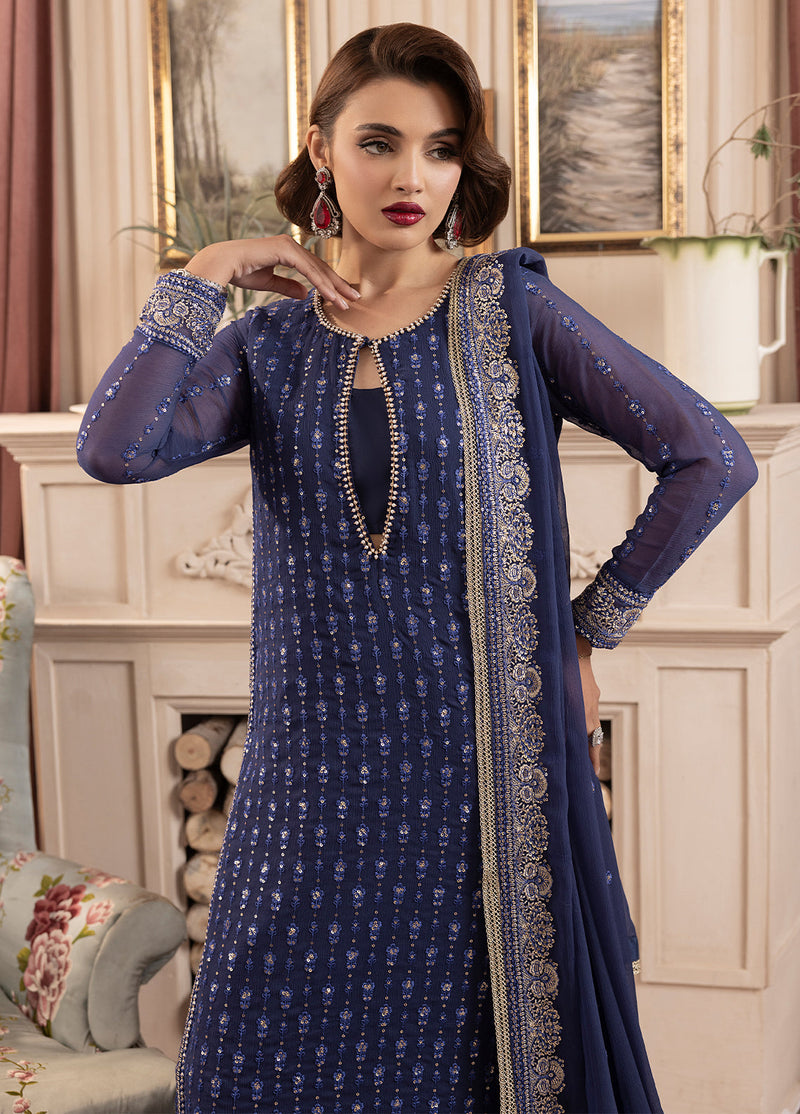 Sahane | Elyssa Festive Chiffon | CT-19002 Elle - ELYSSA by Sahane - Designer Dress - Type: Ladies Clothes - Available at Libayah - 100% Original
