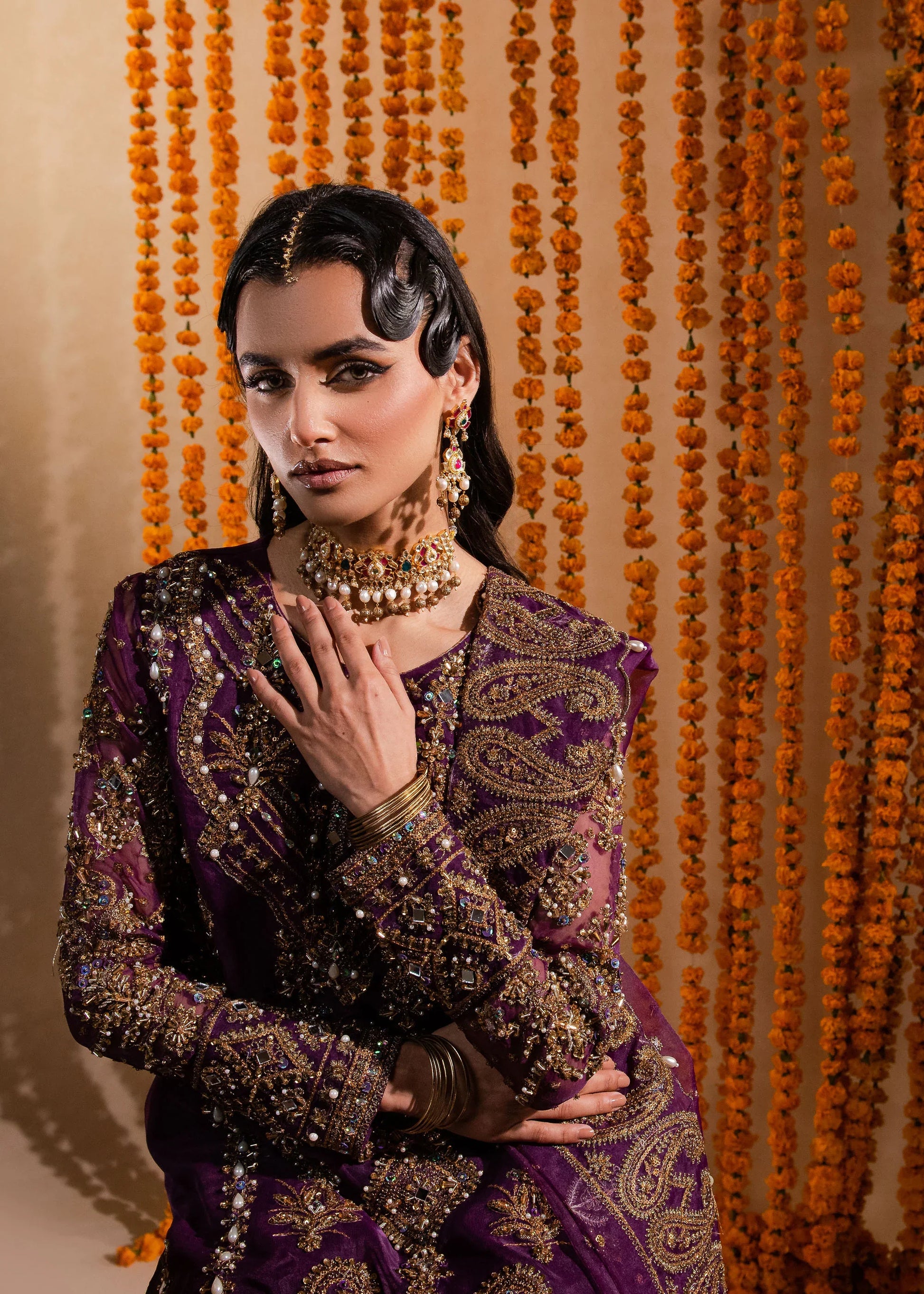 Maria Osama Khan | Sajni Wedding Festive | Yashfa by Maria Osama Khan - Designer Dress - Type: Ladies Clothes - Available at Libayah - 100% Original