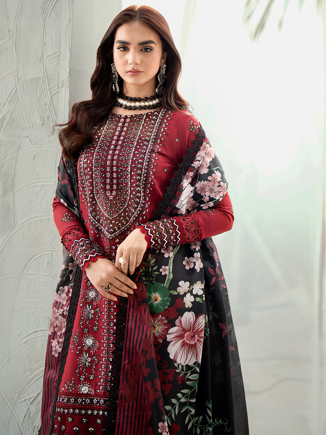 Bin Ilyas | Riwaayst Spring Summer 24 |303-B by Bin Ilyas - Designer Dress - Type: Ladies Clothes - Available at Libayah - 100% Original