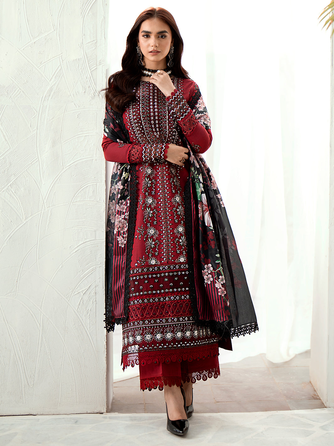 Bin Ilyas | Riwaayst Spring Summer 24 |303-B by Bin Ilyas - Designer Dress - Type: Ladies Clothes - Available at Libayah - 100% Original