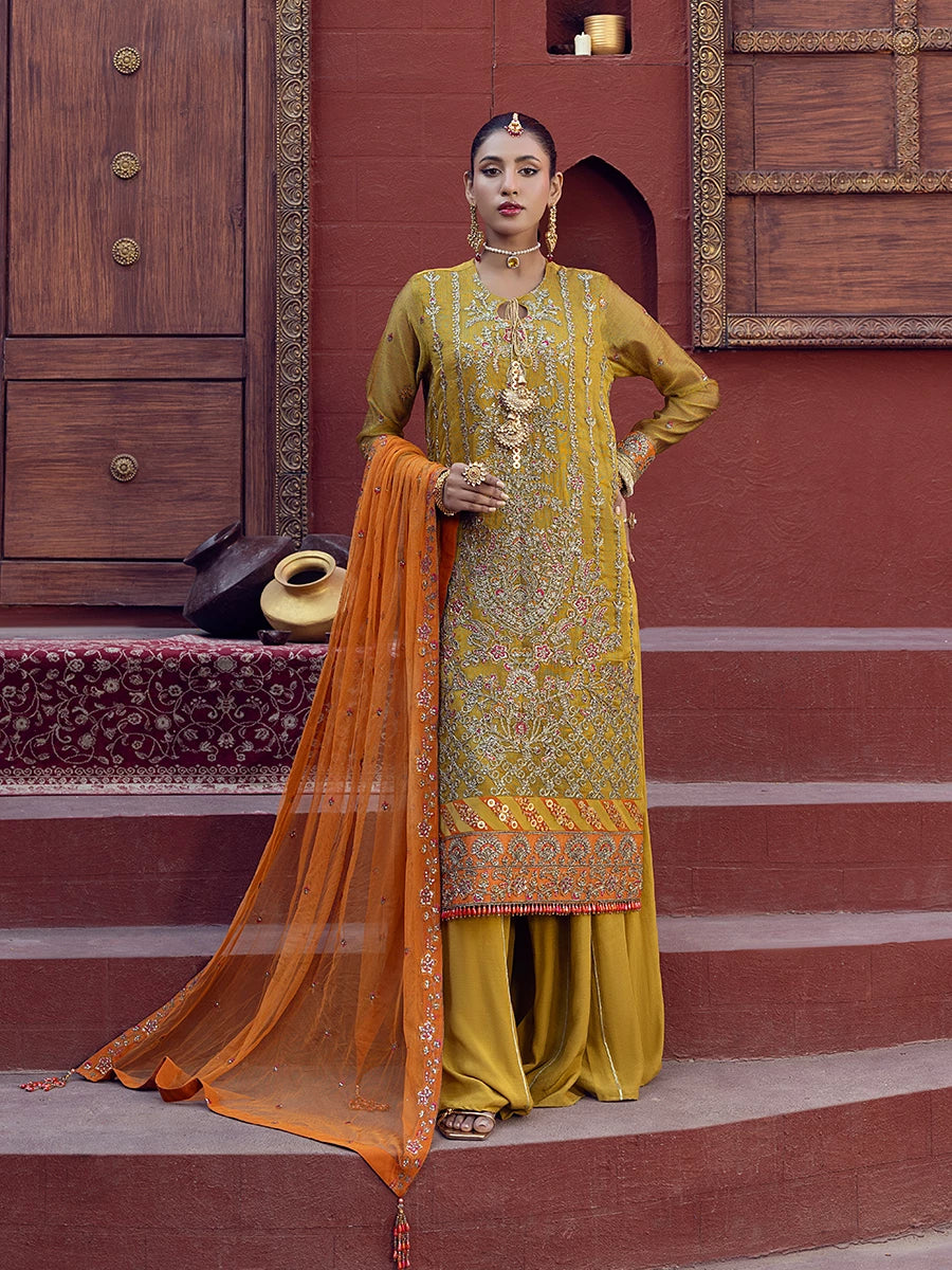 Salitex | Signature Festive Chiffon | SUNW6JI023UT by Salitex - Designer Dress - Type: Ladies Clothes - Available at Libayah - 100% Original
