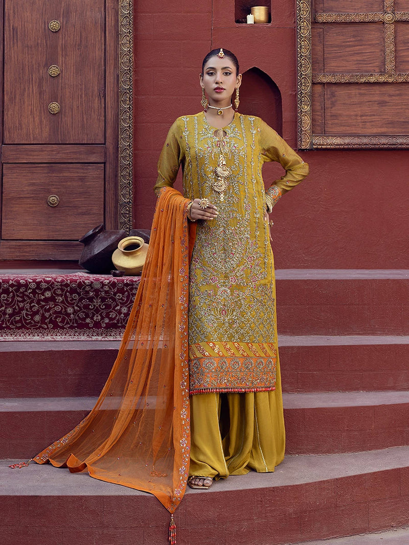 Salitex | Signature Festive Chiffon | SUNW6JI023UT by Salitex - Designer Dress - Type: Ladies Clothes - Available at Libayah - 100% Original