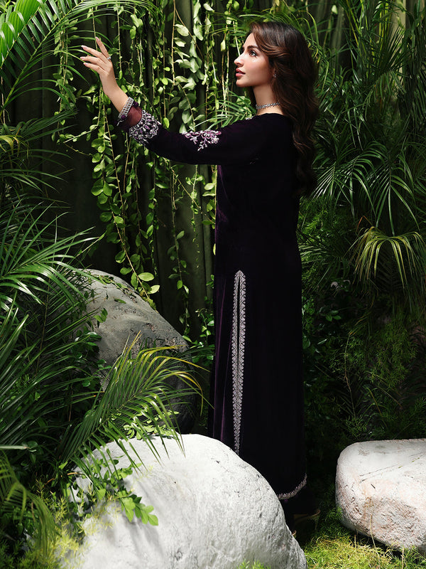 Ain | Twilight The Velvet Edit | AN-180 by Ain - Designer Dress  - Type : Ladies Clothes - Available at Libayah - 100% Original 
