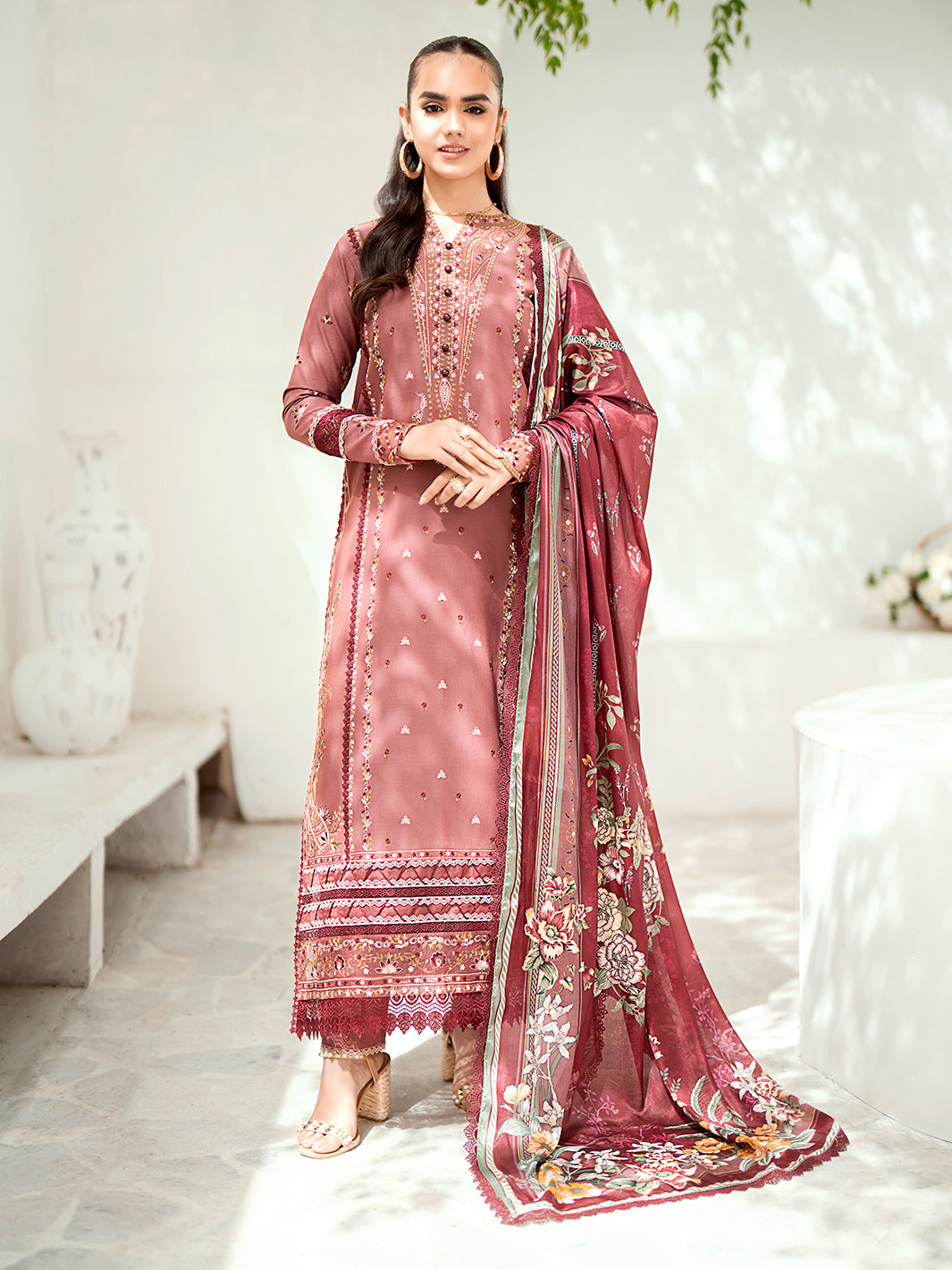 Bin Ilyas | Riwaayst Spring Summer 24 | 305-A by Bin Ilyas - Designer Dress - Type: Ladies Clothes - Available at Libayah - 100% Original