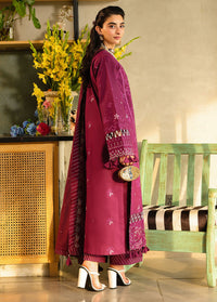 Sahane | In Laws in Lawn Eid Edit | CT-21002 Berry by Sahane - Designer Dress - Type: Ladies Clothes - Available at Libayah - 100% Original