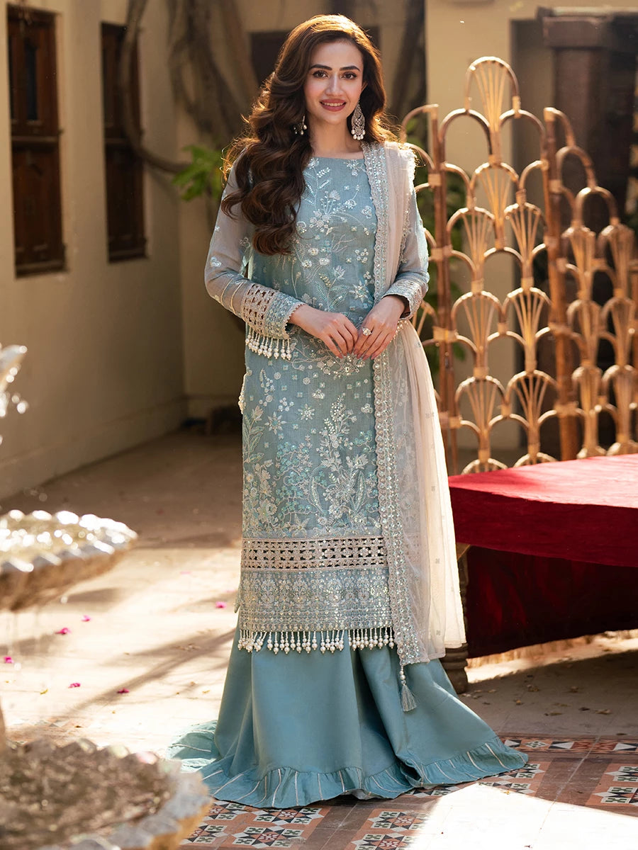 Salitex | Signature Festive Chiffon | SUNW6JI043UT by Salitex - Designer Dress - Type: Ladies Clothes - Available at Libayah - 100% Original