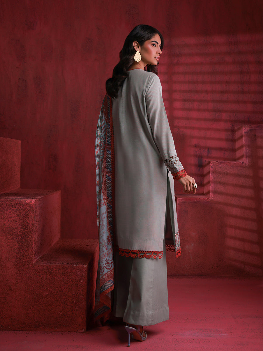 Salitex | Zaria Luxury Lawn | A08 by Salitex - Designer Dress - Type: Luxury - Available at Libayah - 100% Original