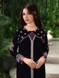 Ain | Twilight The Velvet Edit | AN-180 by Ain - Designer Dress  - Type : Ladies Clothes - Available at Libayah - 100% Original 