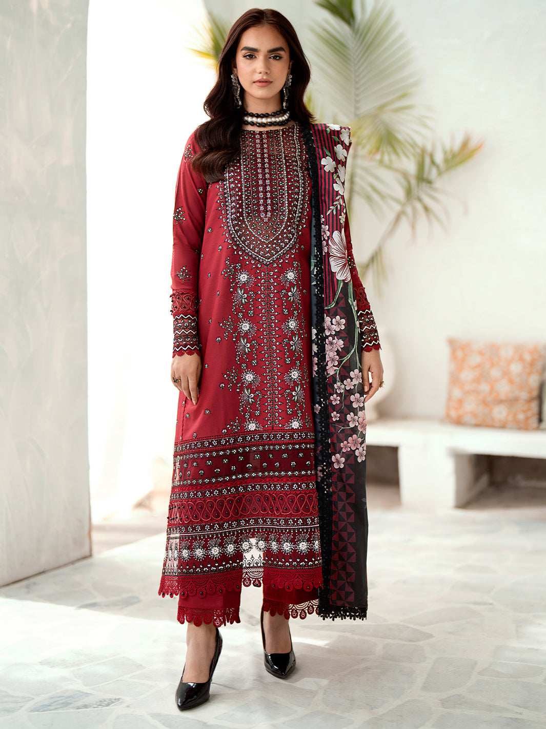 Bin Ilyas | Riwaayst Spring Summer 24 |303-B by Bin Ilyas - Designer Dress - Type: Ladies Clothes - Available at Libayah - 100% Original