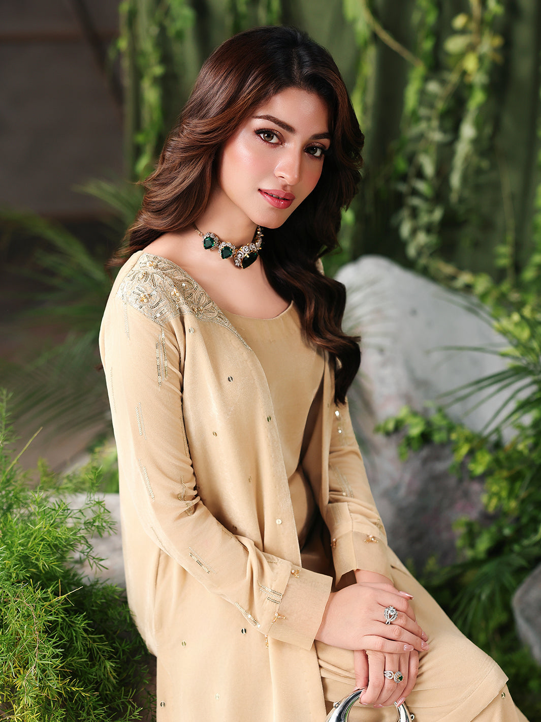 Ain | Twilight The Velvet Edit | AN-185 by Ain - Designer Dress  - Type : Ladies Clothes - Available at Libayah - 100% Original 