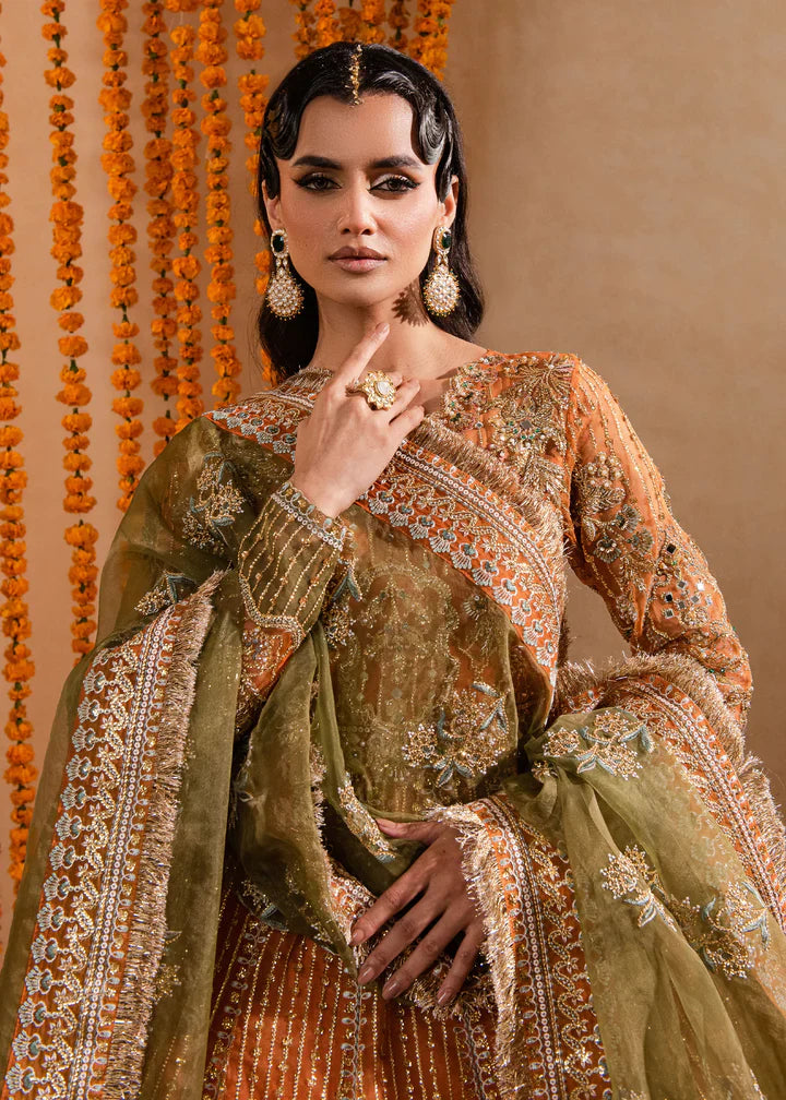 Maria Osama Khan | Sajni Wedding Festive | Anchal by Maria Osama Khan - Designer Dress - Type: Ladies Clothes - Available at Libayah - 100% Original