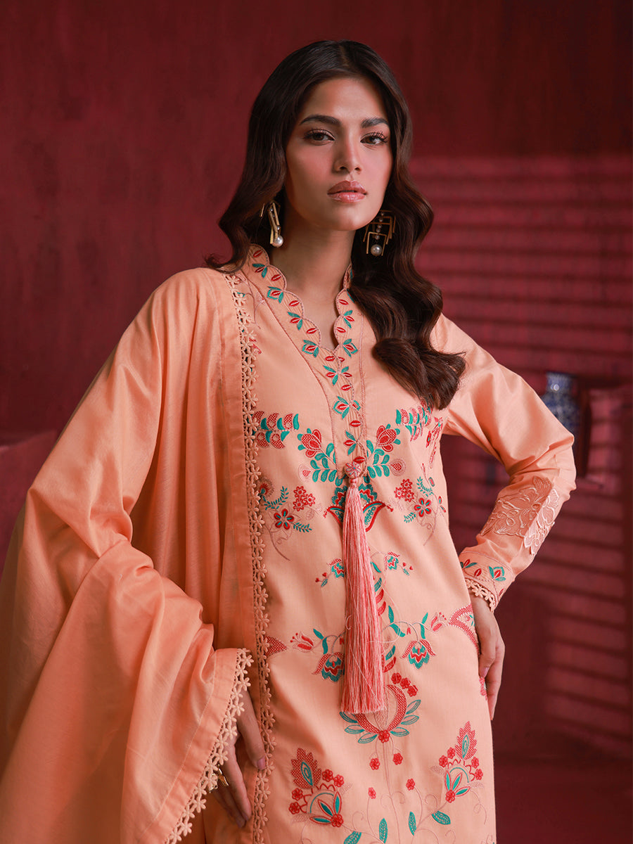 Salitex | Zaria Luxury Lawn | A02 by Salitex - Designer Dress - Type: Luxury - Available at Libayah - 100% Original