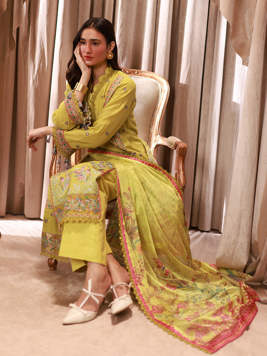Salitex | Varya Luxury Lawn | D04 by Salitex - Designer Dress - Type: Luxury - Available at Libayah - 100% Original