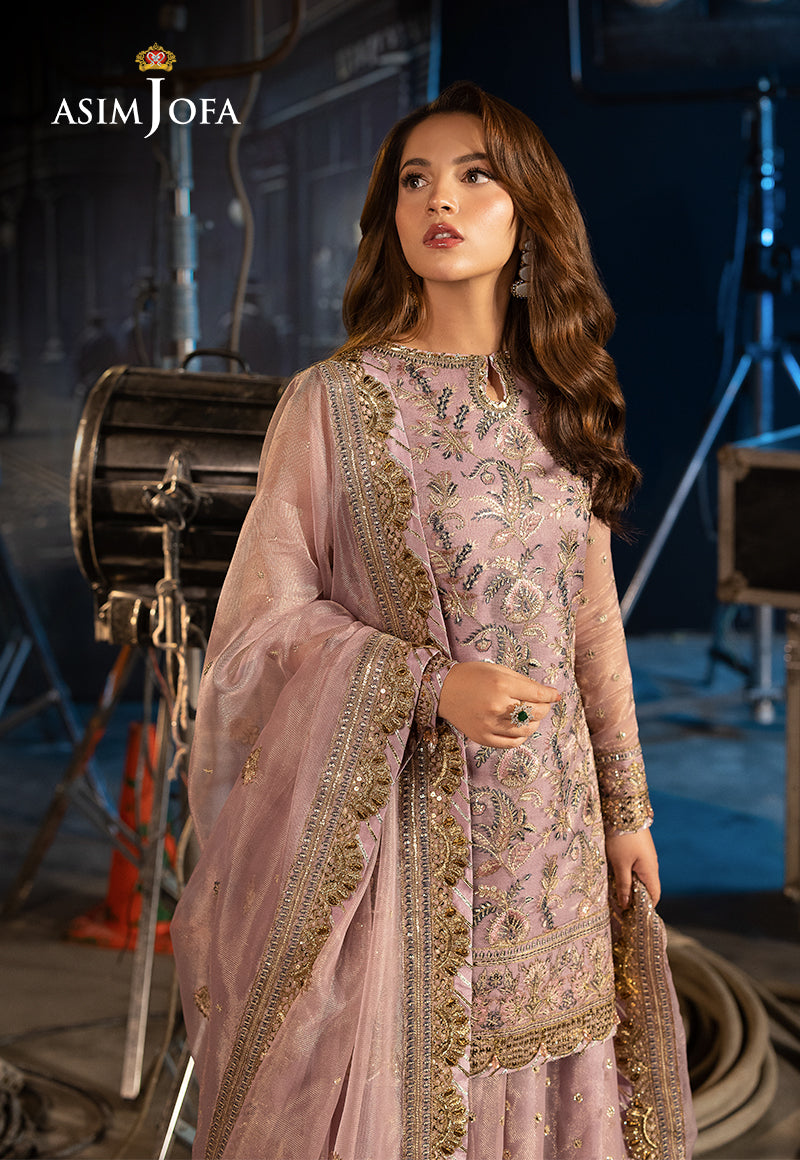 Asim Jofa | Luxury Festive Rejoice | AJLFF-18 by Asim Jofa - Designer Dress - Type: Ladies Clothes - Available at Libayah - 100% Original