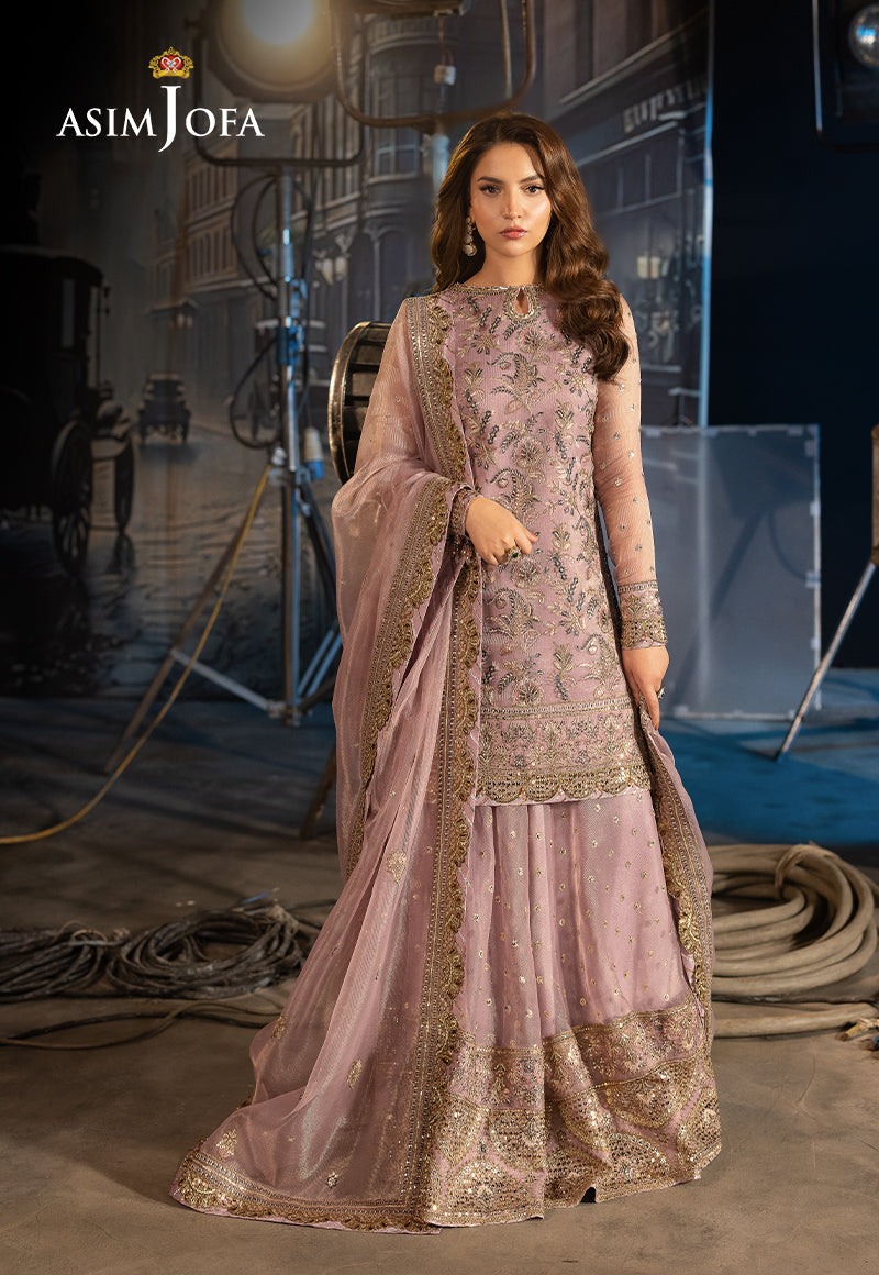 Asim Jofa | Luxury Festive Rejoice | AJLFF-18 by Asim Jofa - Designer Dress - Type: Ladies Clothes - Available at Libayah - 100% Original