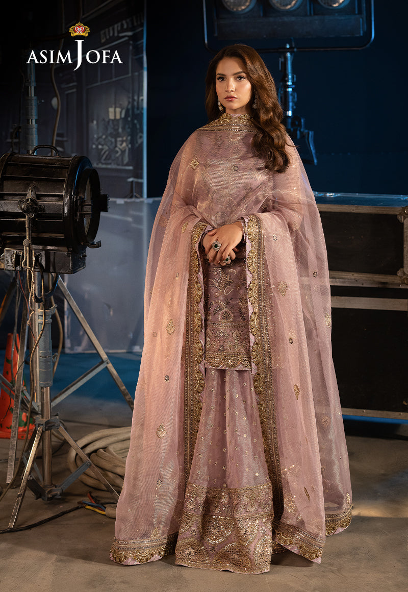 Asim Jofa | Luxury Festive Rejoice | AJLFF-18 by Asim Jofa - Designer Dress - Type: Ladies Clothes - Available at Libayah - 100% Original