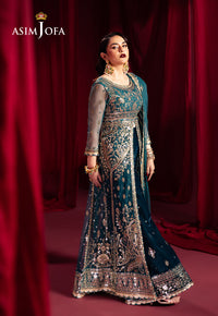 Asim Jofa | Makhmal Formals | AJMV-09 by Asim Jofa - Designer Dress - Type: Ladies Clothes - Available at Libayah - 100% Original