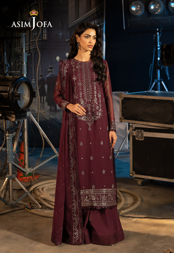 Asim Jofa | Luxury Festive Rejoice | AJLFF-06 by Asim Jofa - Designer Dress - Type: Ladies Clothes - Available at Libayah - 100% Original