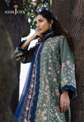 Asim Jofa | Luxury Lawn 25 | AJELL-14 by Asim Jofa - Designer Dress - Type: Ladies Clothes - Available at Libayah - 100% Original