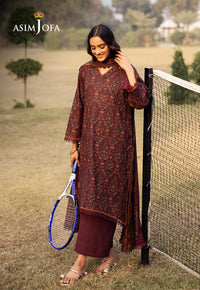 Asim Jofa | Prints Drop 2 | AJUBJ-28 by Asim Jofa - Designer Dress - Type: Ladies Clothes - Available at Libayah - 100% Original