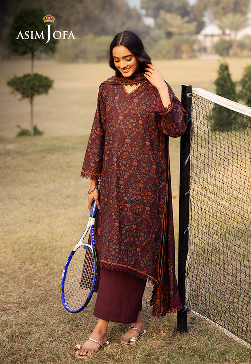 Asim Jofa | Prints Drop 2 | AJUBJ-28 by Asim Jofa - Designer Dress - Type: Ladies Clothes - Available at Libayah - 100% Original