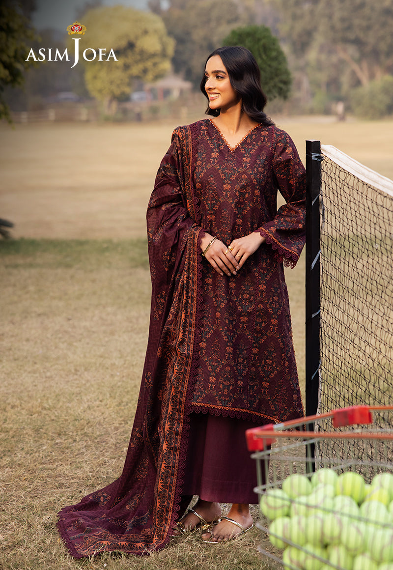 Asim Jofa | Prints Drop 2 | AJUBJ-28 by Asim Jofa - Designer Dress - Type: Ladies Clothes - Available at Libayah - 100% Original