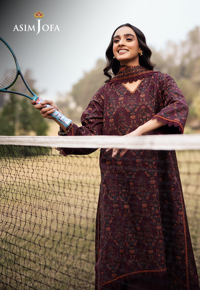 Asim Jofa | Prints Drop 2 | AJUBJ-28 by Asim Jofa - Designer Dress - Type: Ladies Clothes - Available at Libayah - 100% Original