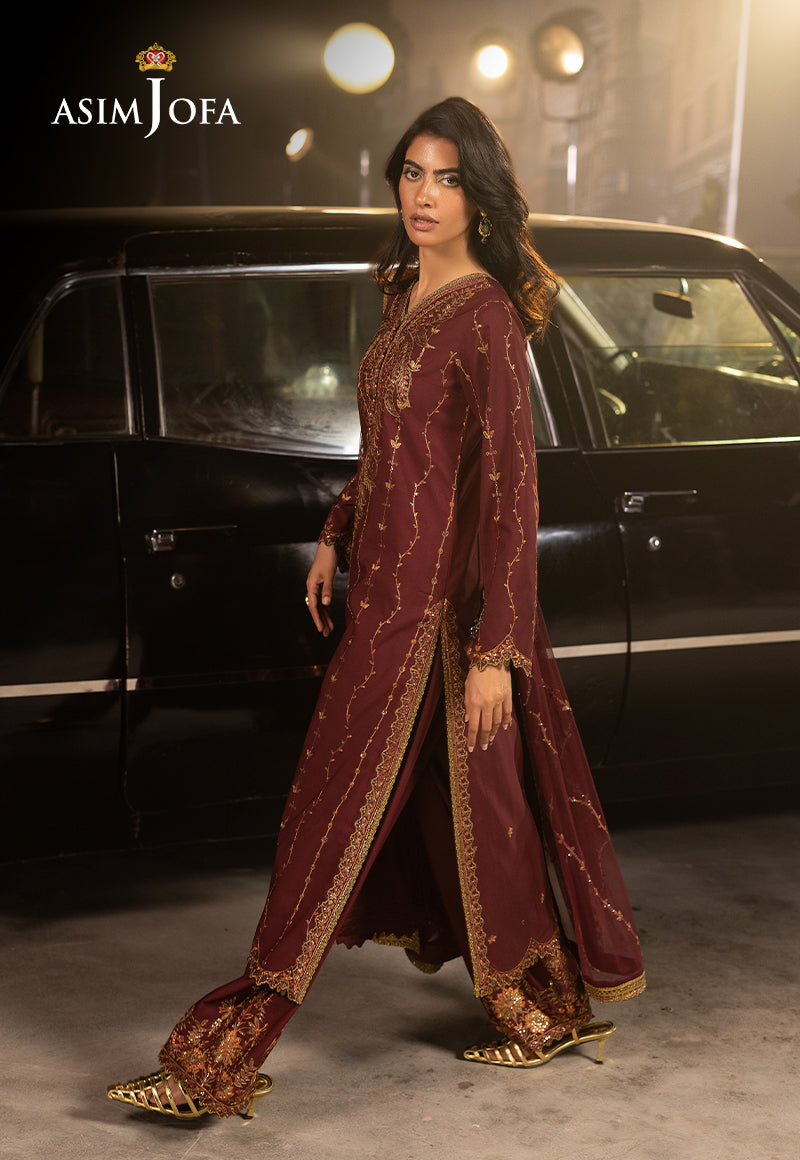 Asim Jofa | Luxury Festive Rejoice | AJLFF-04 by Asim Jofa - Designer Dress - Type: Ladies Clothes - Available at Libayah - 100% Original