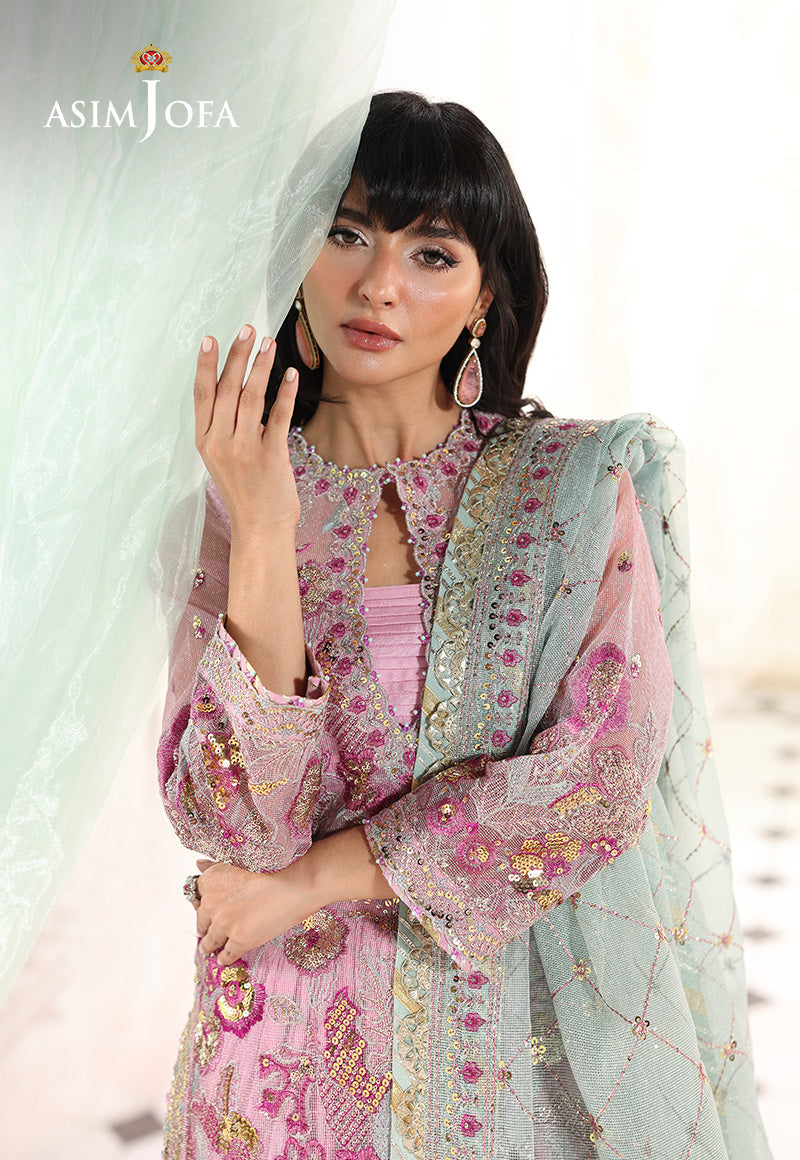 Asim Jofa | En Vogue | AJUEV-11 by Asim Jofa - Designer Dress  - Type : Ladies Clothes - Available at Libayah - 100% Original 