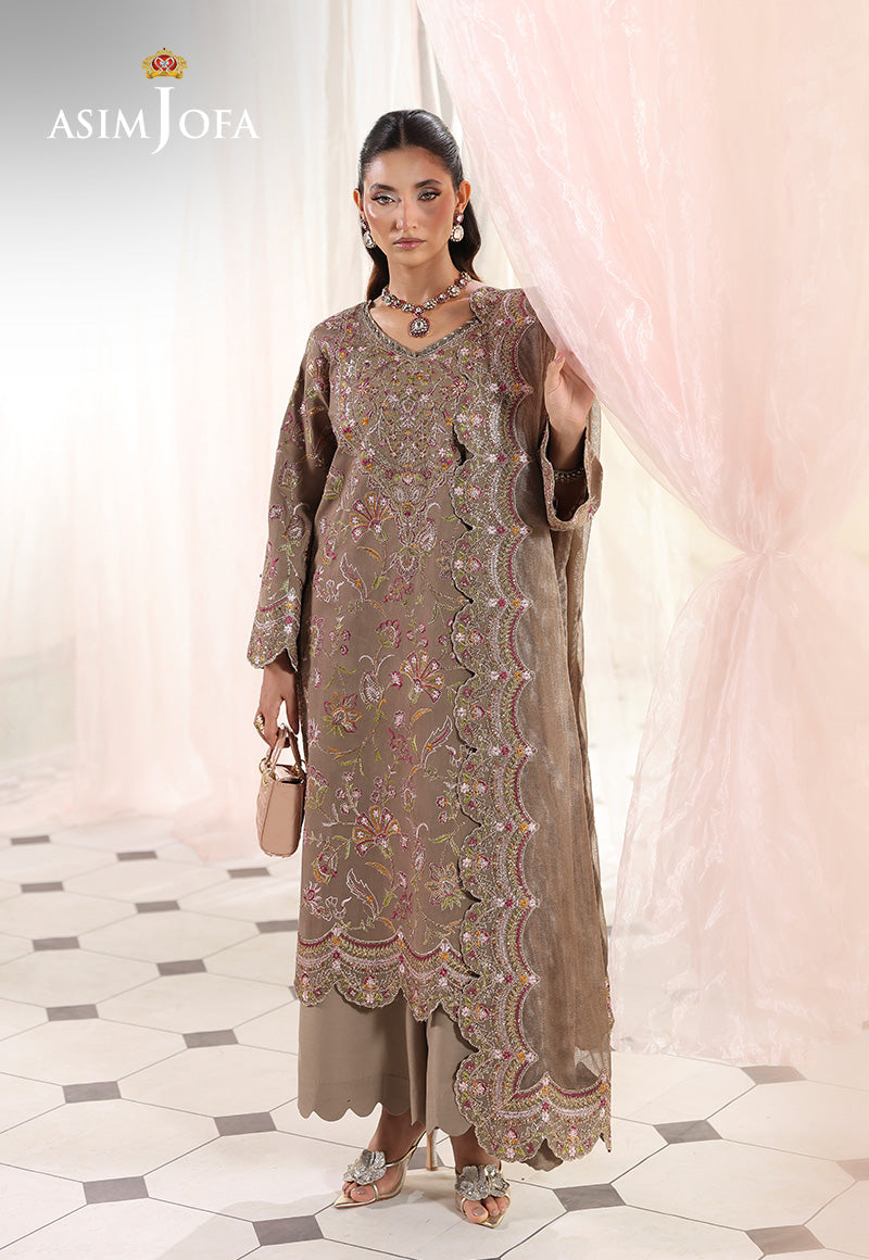 Asim Jofa | En Vogue |  AJUEV-10 by Asim Jofa - Designer Dress  - Type : Ladies Clothes - Available at Libayah - 100% Original 