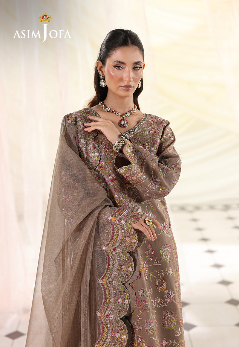 Asim Jofa | En Vogue |  AJUEV-10 by Asim Jofa - Designer Dress  - Type : Ladies Clothes - Available at Libayah - 100% Original 