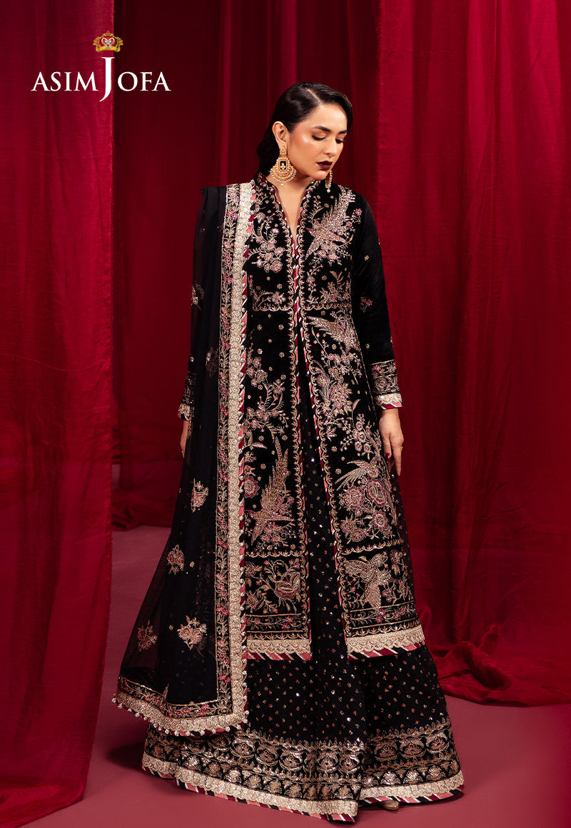 Asim Jofa | Makhmal Formals | AJMV-01 by Asim Jofa - Designer Dress - Type: Ladies Clothes - Available at Libayah - 100% Original