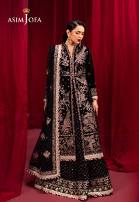 Asim Jofa | Makhmal Formals | AJMV-01 by Asim Jofa - Designer Dress - Type: Ladies Clothes - Available at Libayah - 100% Original