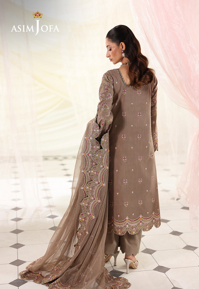Asim Jofa | En Vogue |  AJUEV-10 by Asim Jofa - Designer Dress  - Type : Ladies Clothes - Available at Libayah - 100% Original 