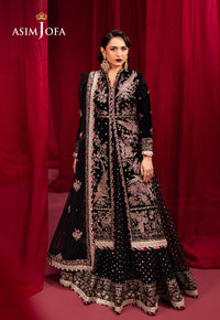 Asim Jofa | Makhmal Formals | AJMV-01 by Asim Jofa - Designer Dress - Type: Ladies Clothes - Available at Libayah - 100% Original