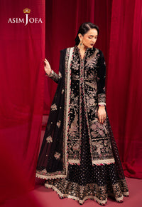 Asim Jofa | Makhmal Formals | AJMV-01 by Asim Jofa - Designer Dress - Type: Ladies Clothes - Available at Libayah - 100% Original