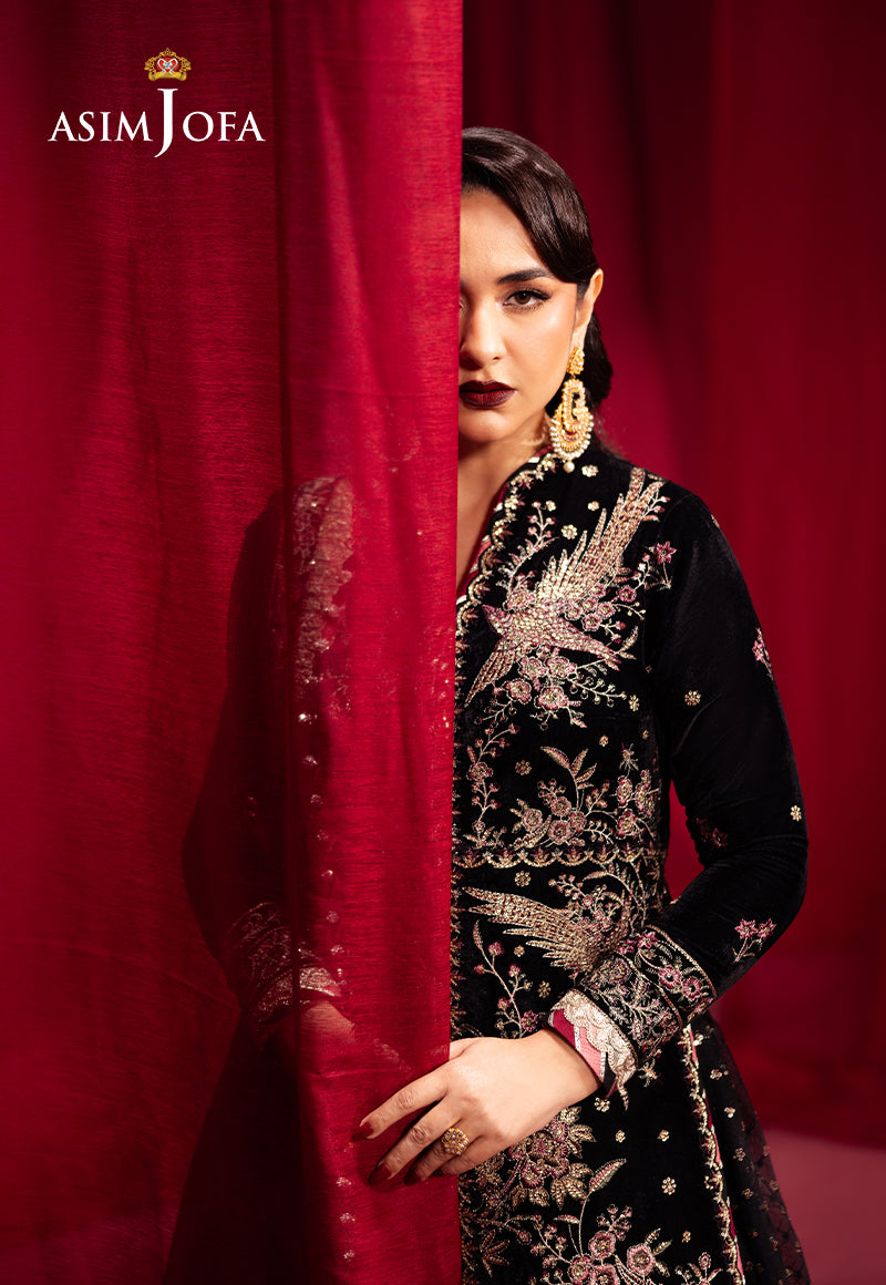 Asim Jofa | Makhmal Formals | AJMV-01 by Asim Jofa - Designer Dress - Type: Ladies Clothes - Available at Libayah - 100% Original