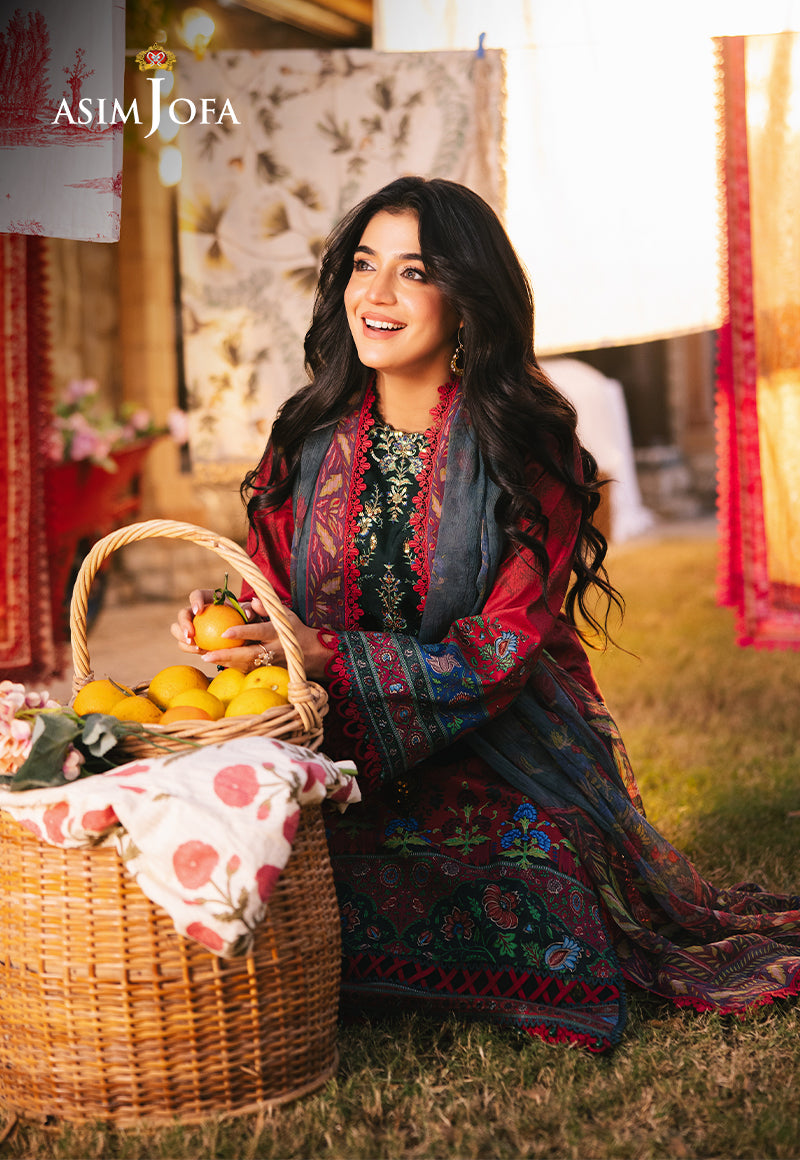 Asim Jofa | Prints Drop 2 | AJUBJ-06 by Asim Jofa - Designer Dress - Type: Ladies Clothes - Available at Libayah - 100% Original