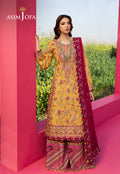 Asim Jofa | Luxury Lawn 25 | AJELL-07 by Asim Jofa - Designer Dress - Type: Ladies Clothes - Available at Libayah - 100% Original