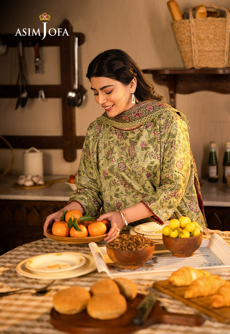 Asim Jofa | Prints Drop 2 | AJUBJ-31 by Asim Jofa - Designer Dress - Type: Ladies Clothes - Available at Libayah - 100% Original