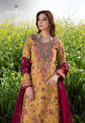 Asim Jofa | Luxury Lawn 25 | AJELL-07 by Asim Jofa - Designer Dress - Type: Ladies Clothes - Available at Libayah - 100% Original