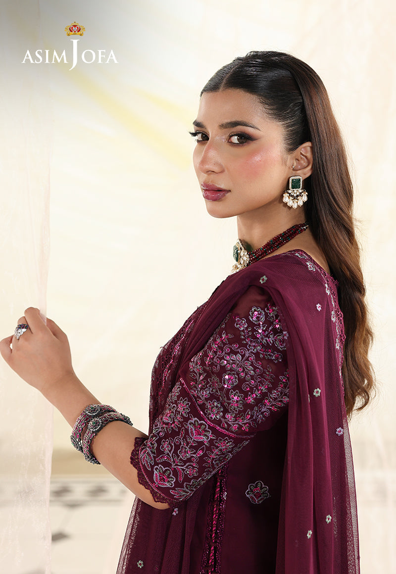 Asim Jofa | En Vogue | AJUEV-04 by Asim Jofa - Designer Dress  - Type : Ladies Clothes - Available at Libayah - 100% Original 